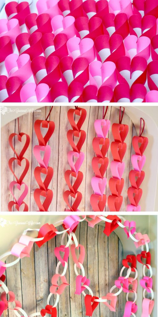 heart garland valentine