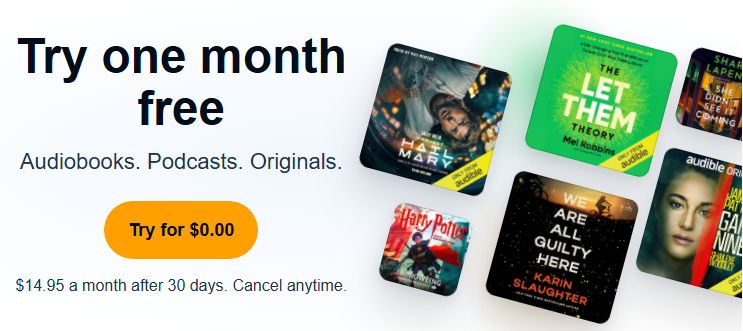 Try one month free